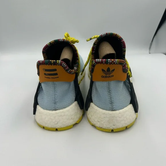 Adidas Pharrell Williams NMD Hu Inspiration Pack Sky Blue Size 10 EE7581 - Picture 4 of 6